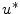  u^{\ast}