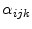  \alpha_{ijk}