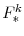 F^{k}_{\ast}