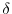 \delta