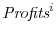 \textit{Profits}^{i}