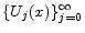  \{U_{j}(x) \}_{j=0}^{\infty}