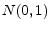  N(0,1)