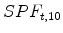  SPF_{t,10}