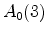  A_0(3)