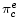 \pi _c^e 