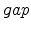  gap