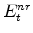  E^{nr}_{t}