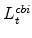 L^{cbi}_{t}