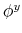  \phi^{y}