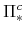  \Pi^{c}_{\ast}