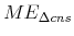  ME_{\Delta cns}