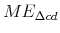  ME_{\Delta cd}