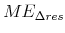  ME_{\Delta res}