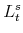  % L_{t}^{s}