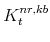  K^{nr,kb}_{t}