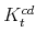  K^{cd}_{t}