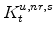  % K_{t}^{u,nr,s}