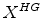  X^{HG}