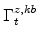  % \Gamma^{z,kb}_{t}