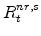  R^{nr,s}_{t}