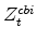  Z^{cbi}_{t}
