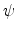 \psi
