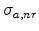  \sigma_{a,nr}