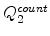  Q_2^{count} 