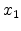  x_{1}