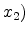  x_{2})