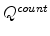  Q^{count}