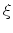  \xi