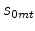 s_{0mt}