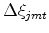 \Delta \xi_{jmt}