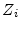  \ensuremath{Z_{i}}