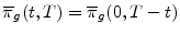 \overline{\pi}_g(t,T)=\overline{\pi}_g(0,T-t)