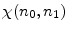 \displaystyle \ensuremath{\chi(n_0,n_1)}