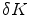  \delta K