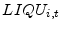  LIQU_{i,t}