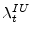 \lambda_{t}^{IU}