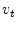  v_{t}