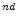  ^{nd}