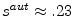  s^{aut}\approx .23