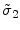  \tilde{\sigma}_2