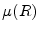  \mu(R)