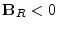  \mathbf{B}_{R}<0