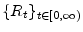  \{R_{t}\}_{t\in[0,\infty)}