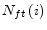  N_{ft}\left( i\right) 