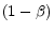  \left( 1-\beta\right) 